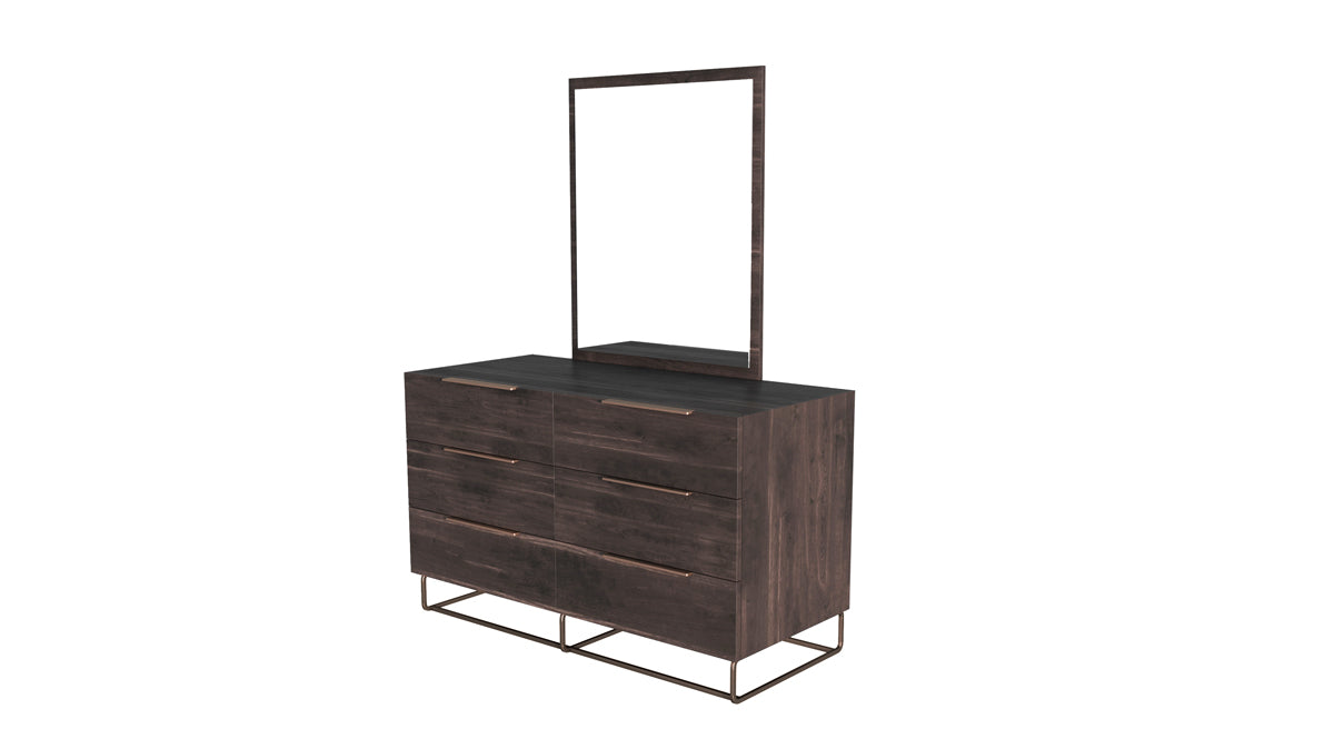 VIG Furniture Nova Domus Benzon Italian Dark Rovere Dresser