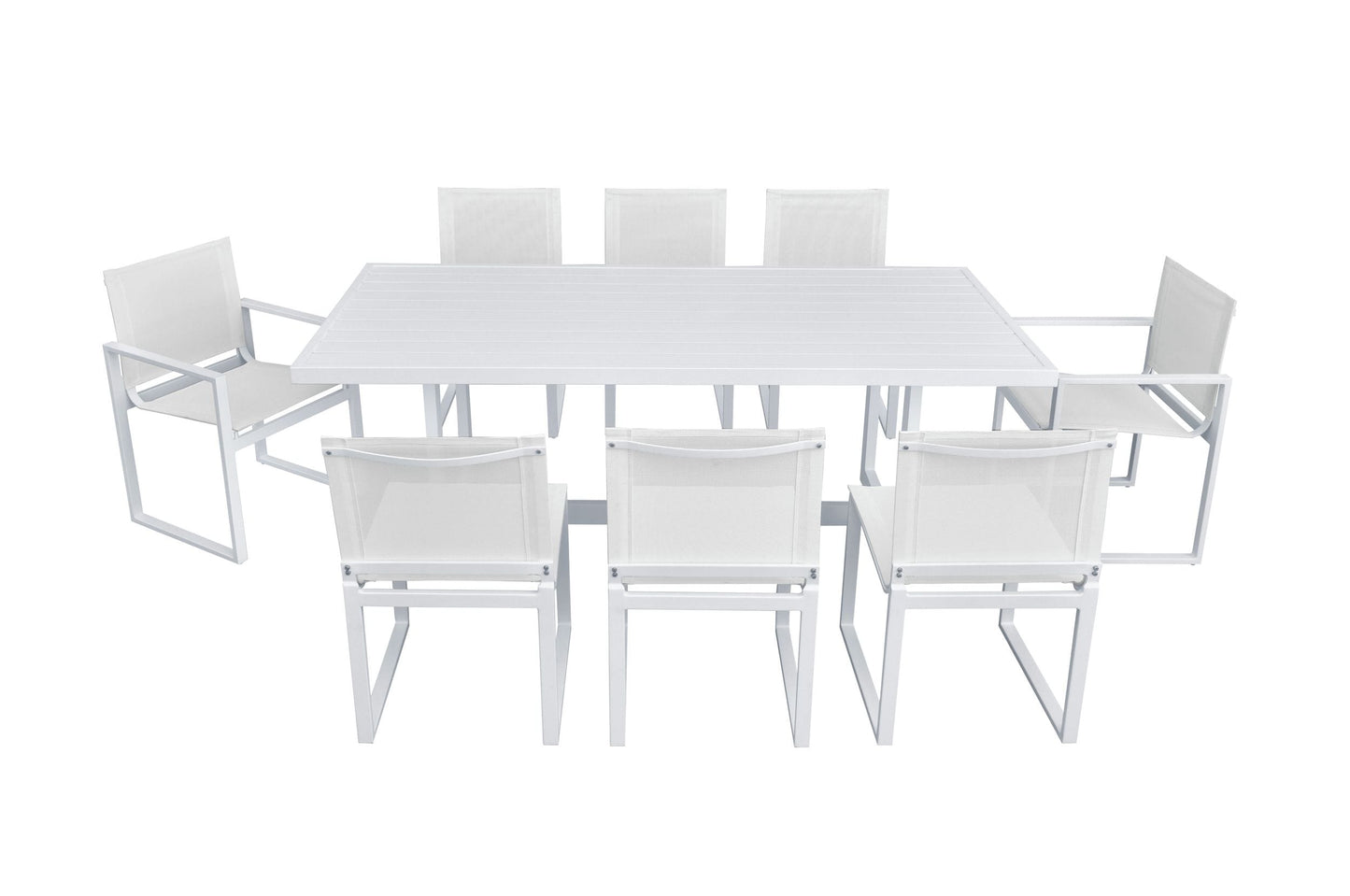 VIG Furniture Renava Wake White Outdoor Dining Table
