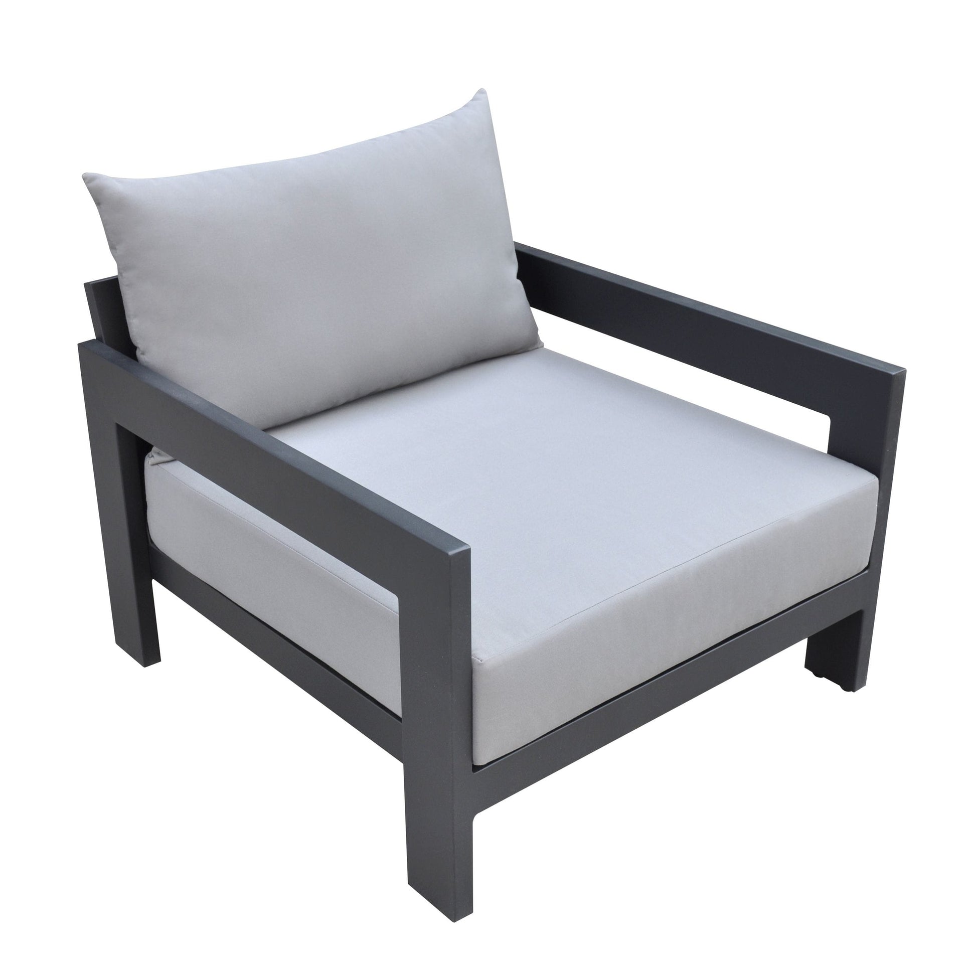 VIG Furniture Renava Wake Charcoal Outdoor Lounge Chair